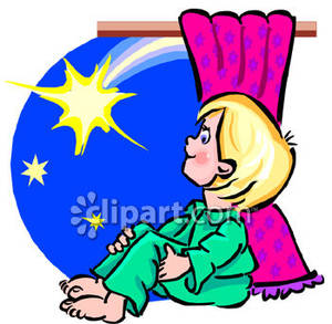 300x293 Child Sitting In His Window Looking At A Shooting Star, Dog