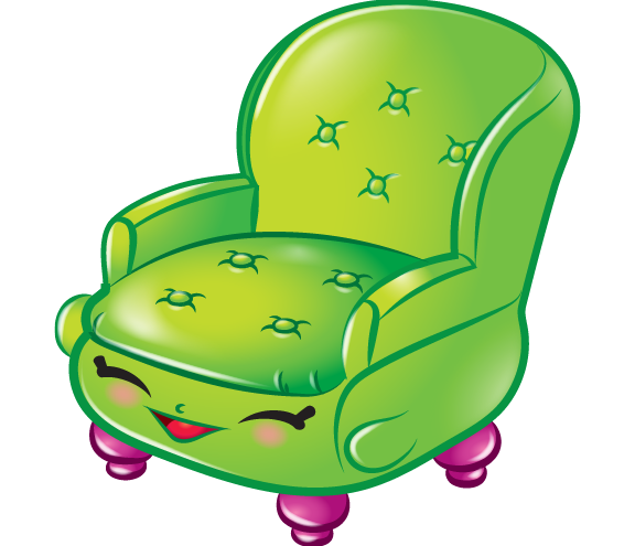 576x495 Comfy Chair Art Official Shopkins Clipart Free Image