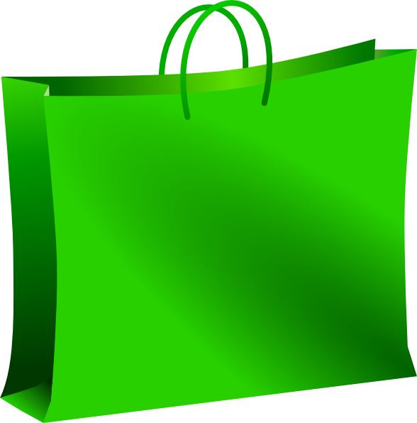588x596 Shopping Bag Clipart Green Shopping Bag Clip Art