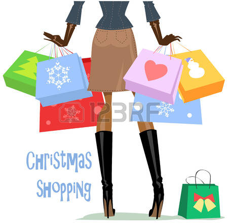 450x442 Mall Clipart Christmas Shopping