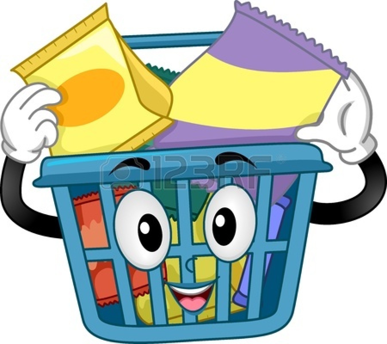 1350x1200 Basket Mascot Illustration Clipart Panda