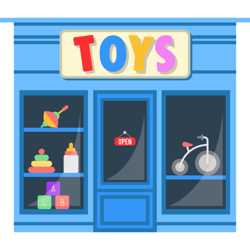 512x512 Building Clipart Toy Shop