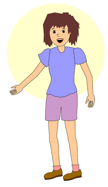 345x600 Girl In Shorts