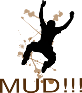 261x298 Jumping Mud Man Clip Art