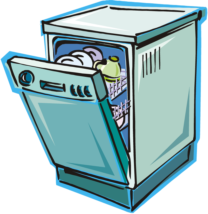 730x750 Portable Dishwasher. Shredder Clipart Panda