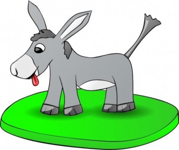 626x524 Donkey Clipart Clipart Panda