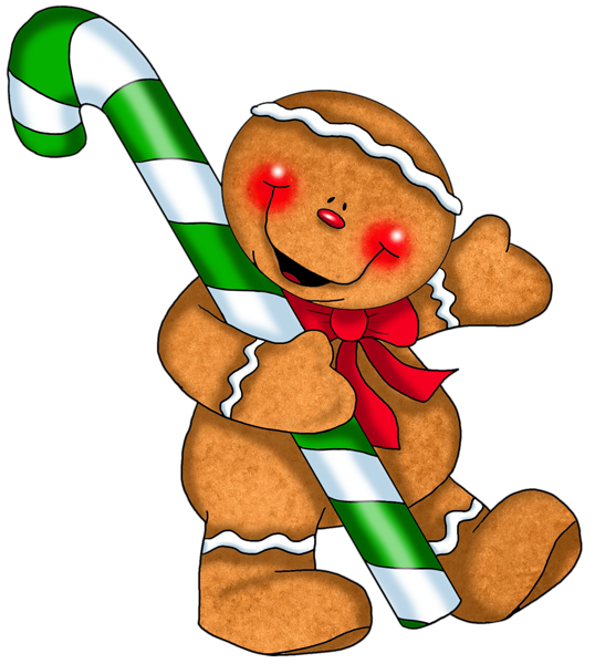 538x600 Gingerbread Man Clip Art