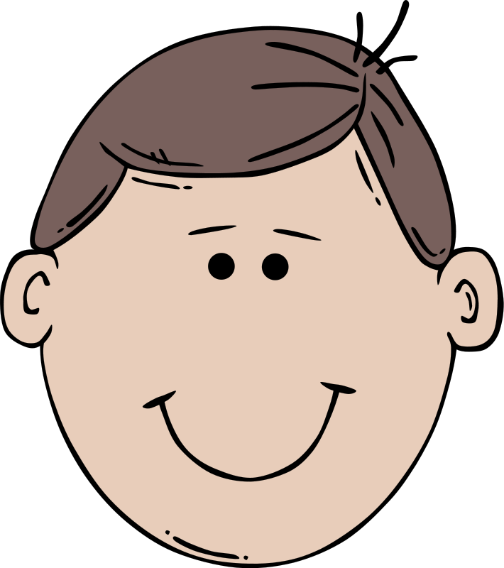 710x800 Head Clipart Children'S