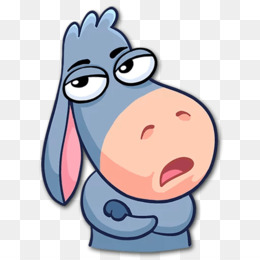 260x260 Donkey Cartoon Png And Psd Free Download
