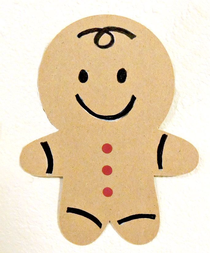 684x824 Gingerbread Man Banner
