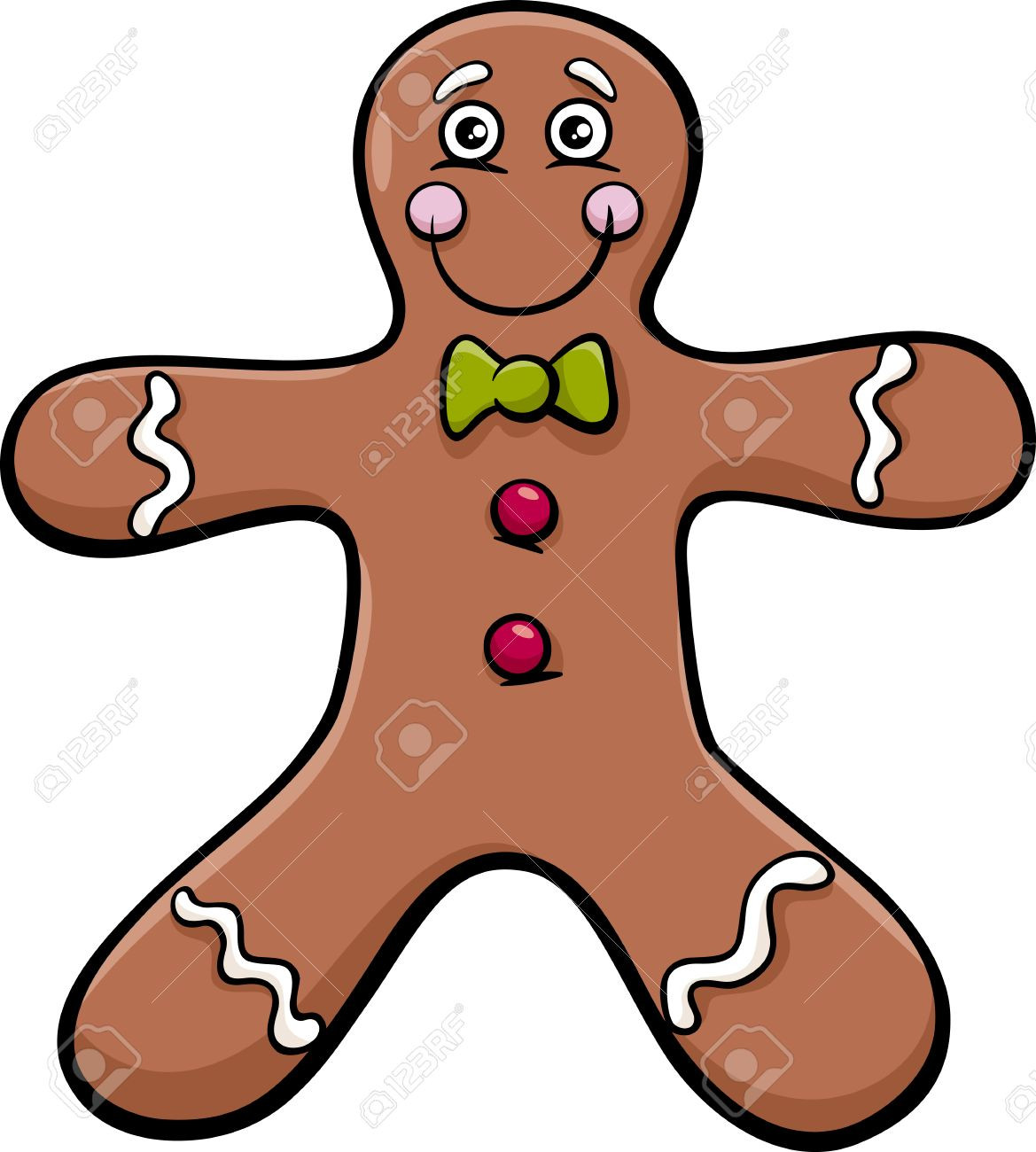1169x1300 Gingerbread Man Clip Art Free Clipart Images 5 Clipartix Fancy