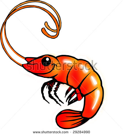 427x470 Shrimp Clip Art