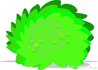 400x284 Bush Clipart Cute