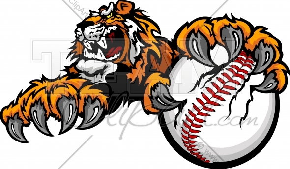 590x344 Tiger Baseball Clipart Clipart And More Baseball Mascots.