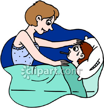 337x350 Mom Comforting A Sick Child Clip Art