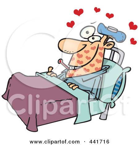 450x470 Royalty Free (Rf) Love Sick Clipart, Illustrations, Vector Graphics