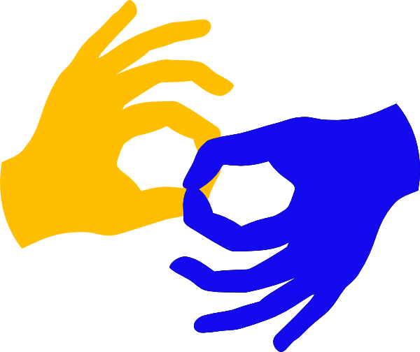 600x504 Connect Sign Language Clip Art