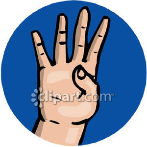 300x300 The Number Four In Sign Language