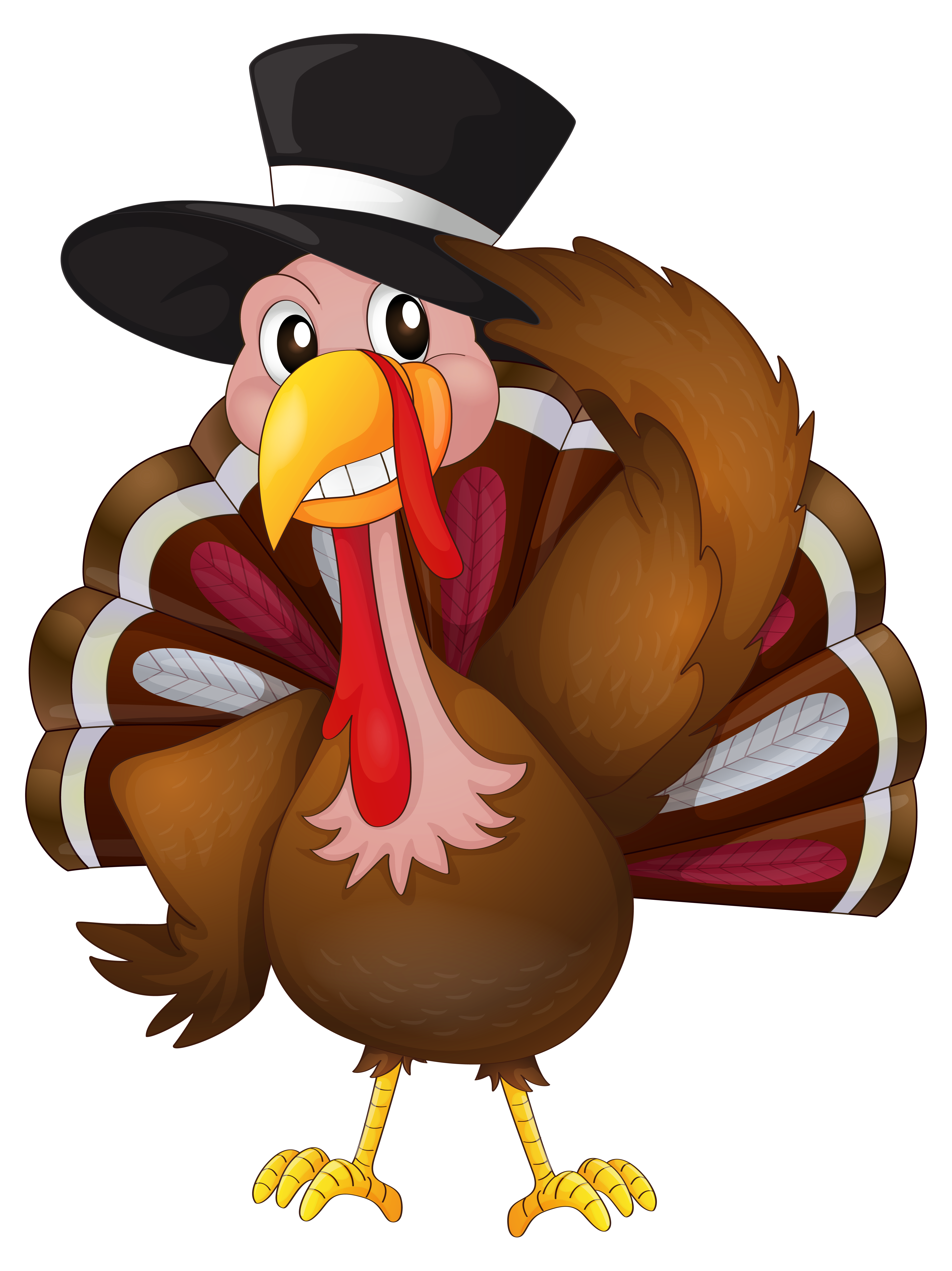 4855x6479 Exciting Animated Turkey Clipart Free Thanksgiving