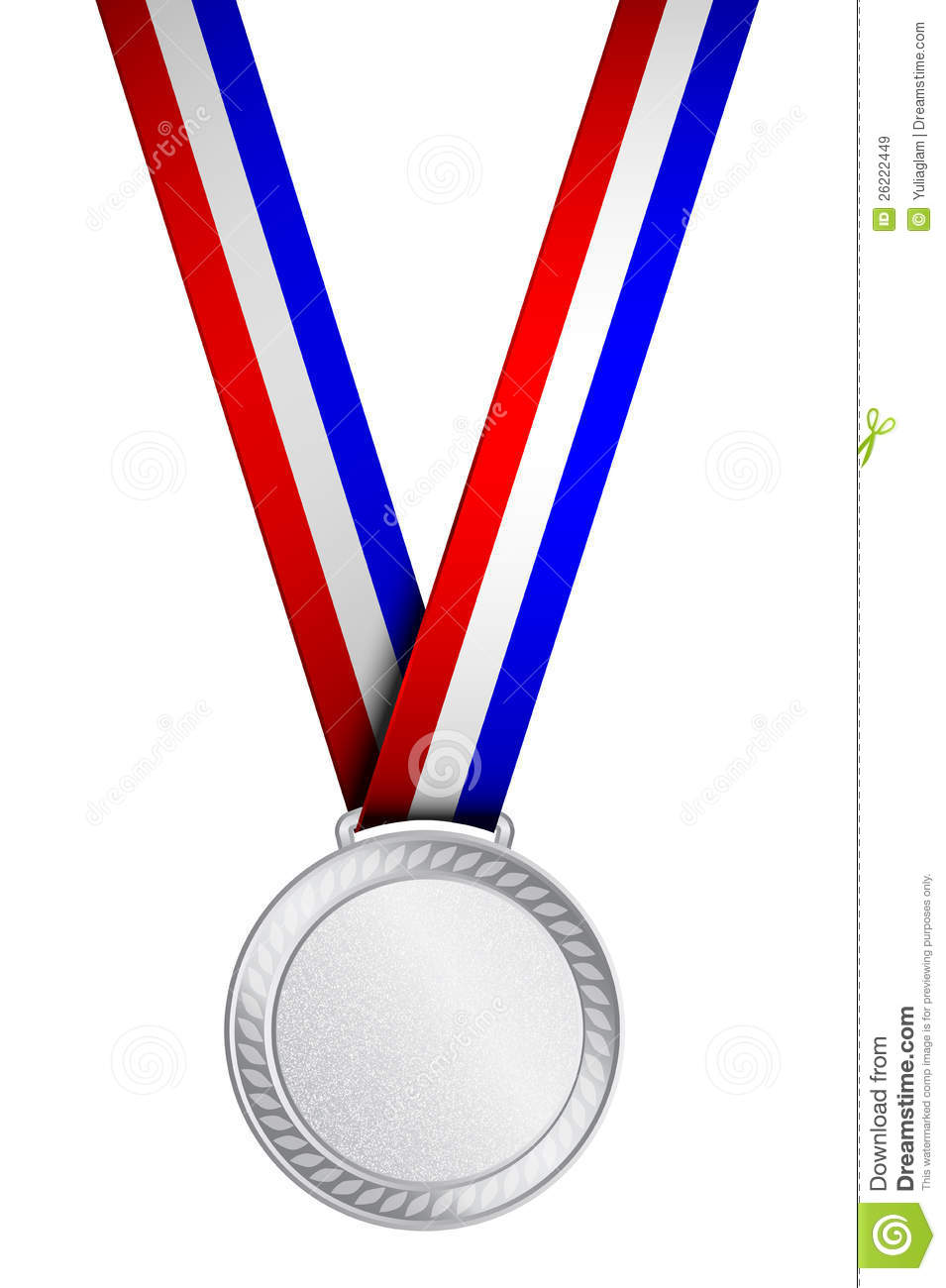 955x1300 Silver Award Medal Clipart