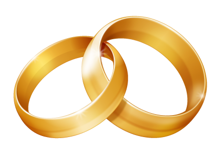435x316 Clip Art Wedding Rings Clipartlook