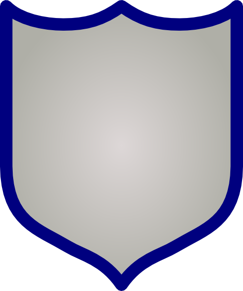 498x598 Silver Shield 2 Png, Svg Clip Art For Web