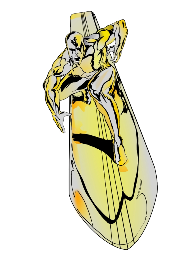 637x900 The Silver Surfer By Lordhelikaon