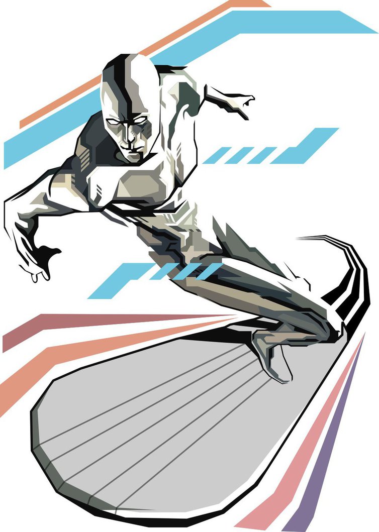 754x1059 Silver Surfer By Cahyowhy