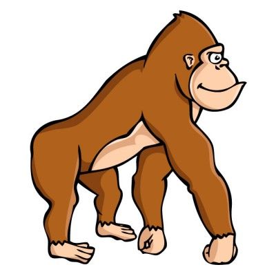 400x400 Extraordinary Gorilla Clipart New Clip Art 8 62
