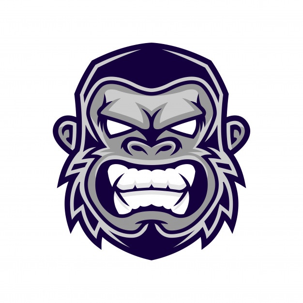 Silverback Gorilla Clipart at GetDrawings | Free download