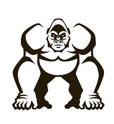 Silverback Gorilla Clipart at GetDrawings | Free download