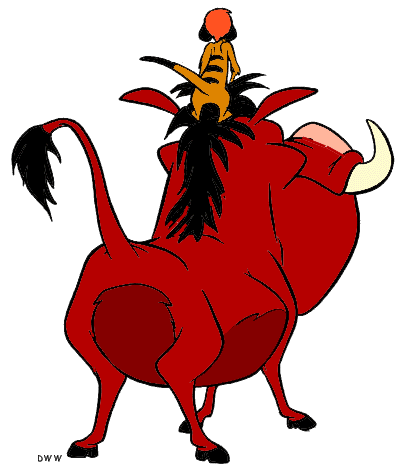 403x465 Simba Timon And Pumbaa Clipart