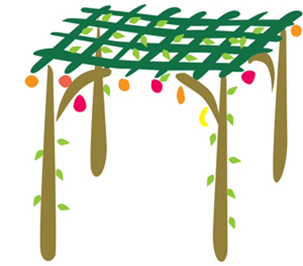 1000x877 Sukkot Clipart