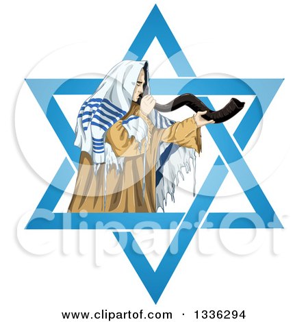 450x470 Clipart Of A Blank Open Torah Scroll