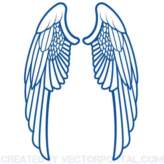 660x660 Angel Wings Clipart