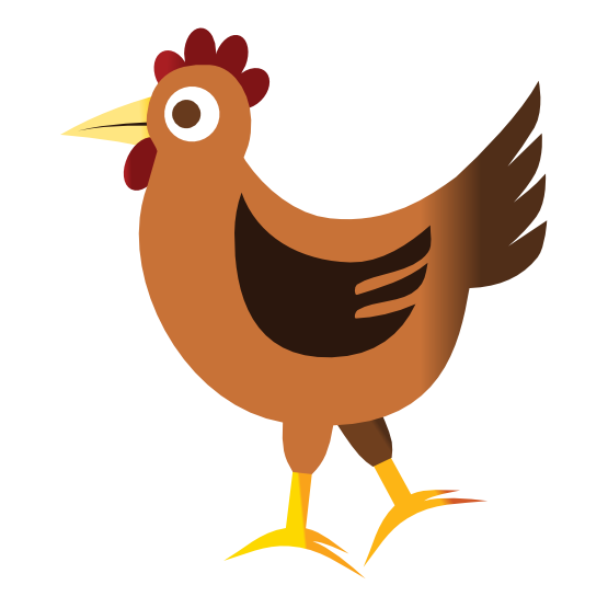 555x555 Chicken Clipart