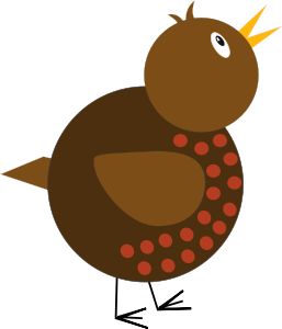 257x300 25 Best Bird Images On Clip Art, Illustrations And Art