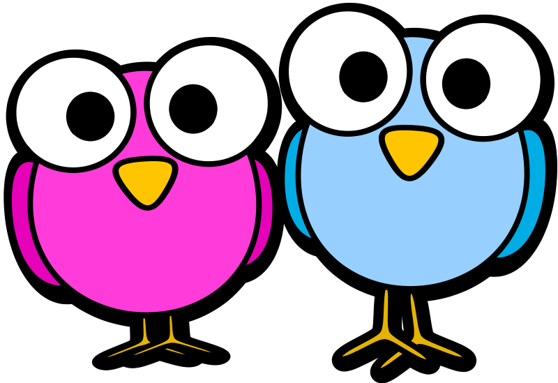 800x549 Simple Ideas Cartoon Clipart Free Two Birds Clip Art