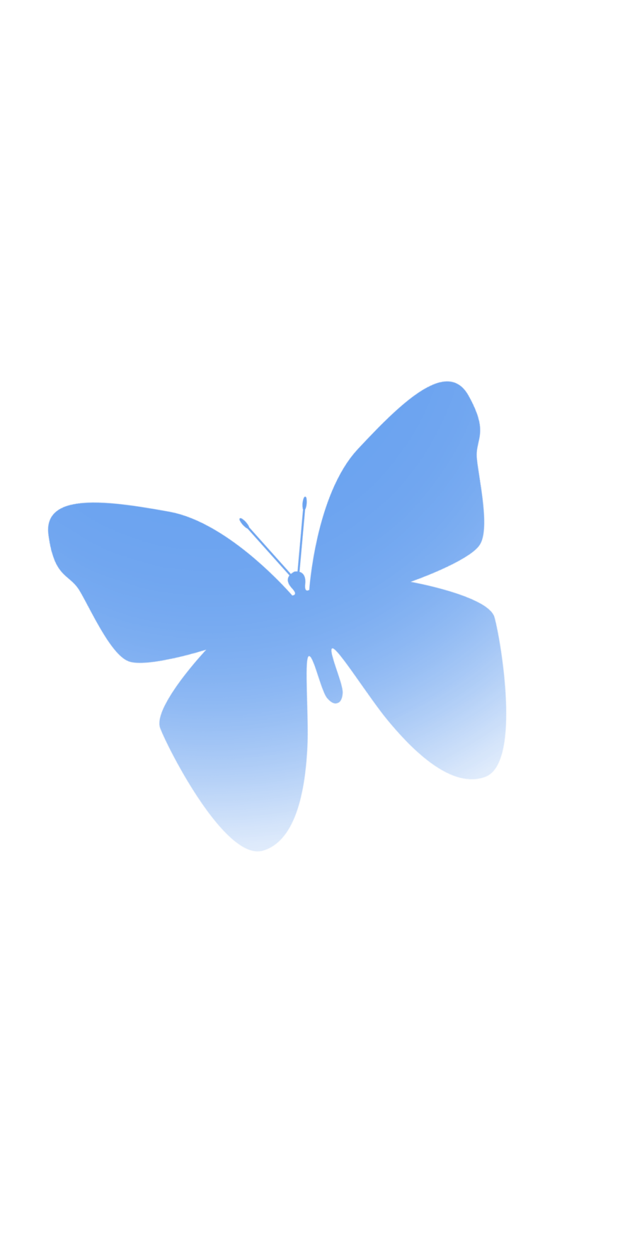 900x1780 Png Simple Butterfly By Ucurmi