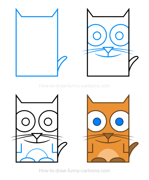 520x629 How To Draw A Cat How To Draw Cat, Cat Clipart