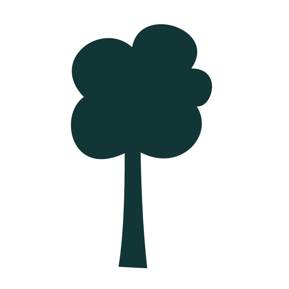 1000x1000 Pine Tree Outline