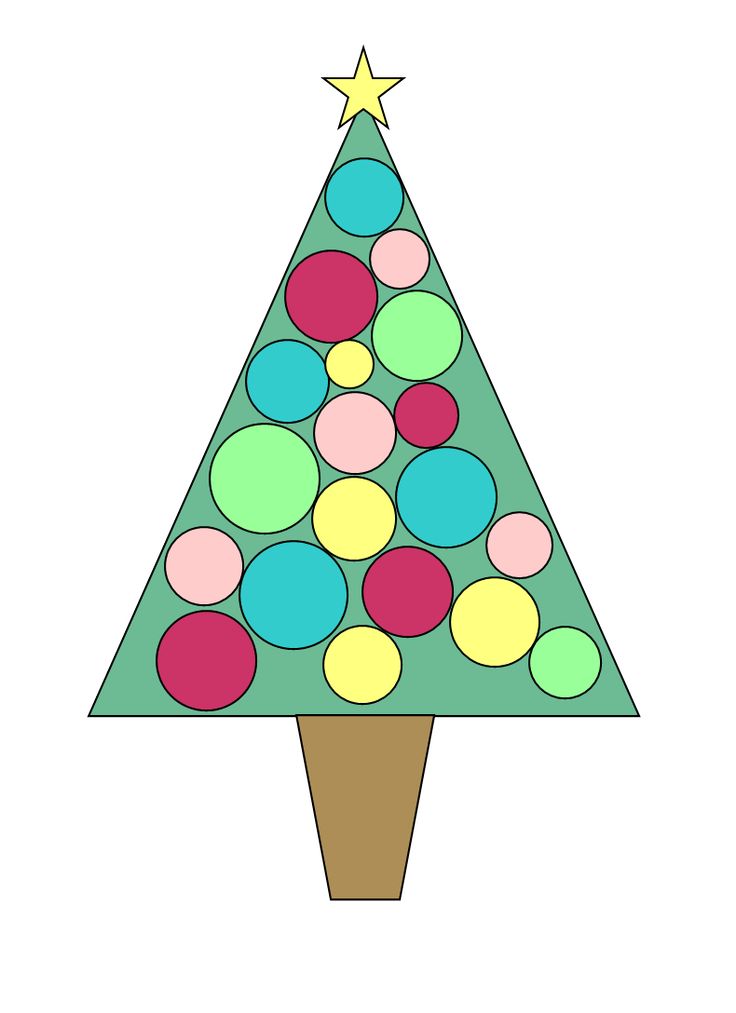736x1013 Simple Christmas Tree Clip Art Clipart Panda