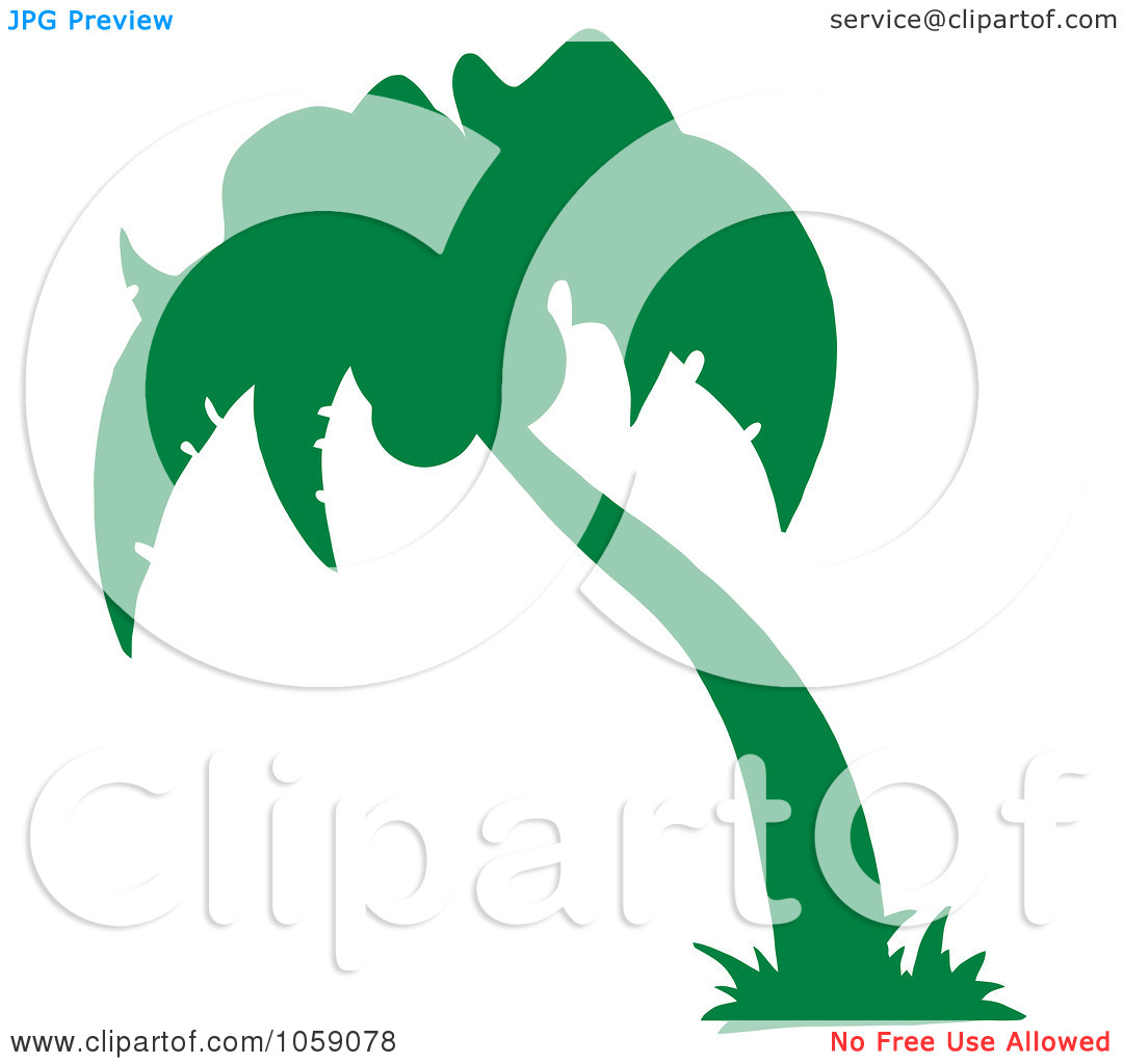1080x1024 Simple Palm Tree Clip Art