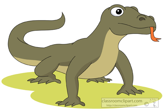 550x380 Komodo Dragon Clip Art Free Clipart Panda