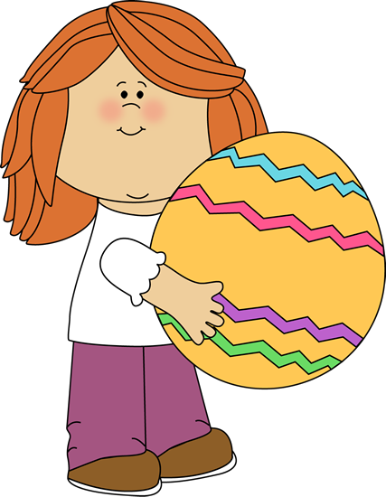 427x550 Easter Kids Clip Art