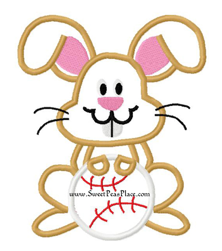 444x500 Baseball Clipart Easter