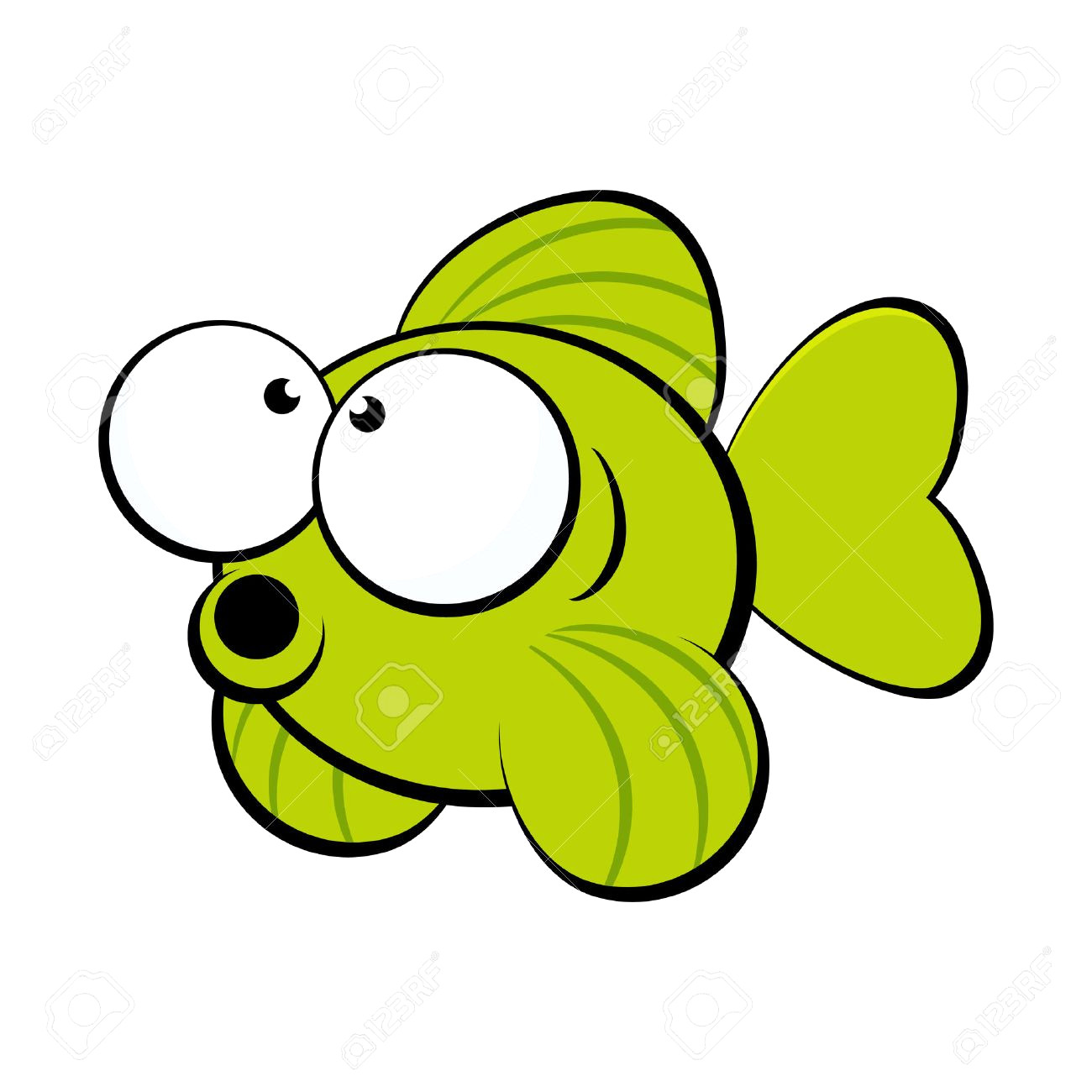 1300x1300 Funny Cartoon Fish Royalty Free Cliparts Vectors And Stock Simple