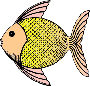 300x288 Simple Fish Outline Clip Art Clipart Panda