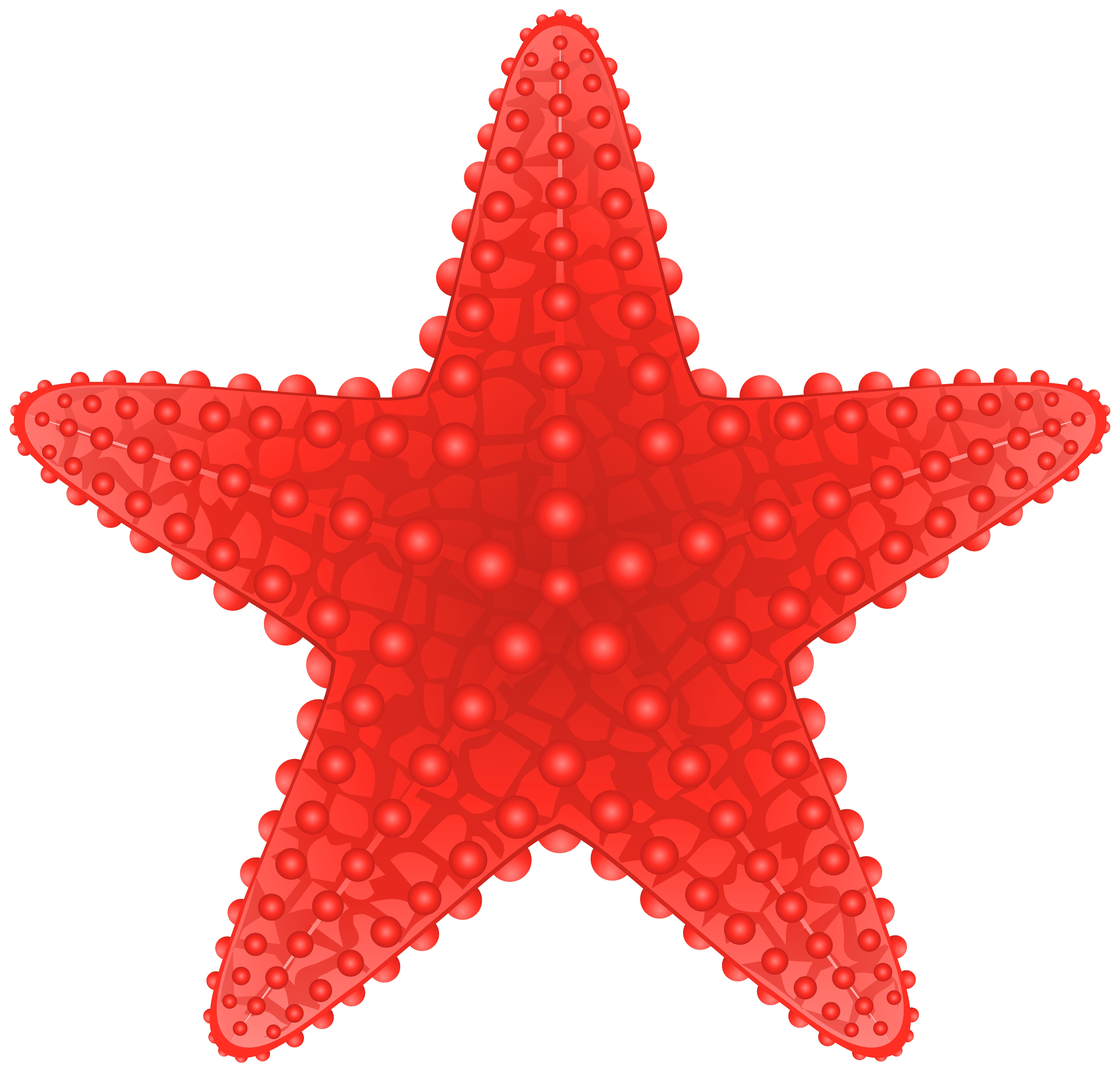 6000x5741 Cute Starfish Clipart Panda Free Images Simple Star Fish