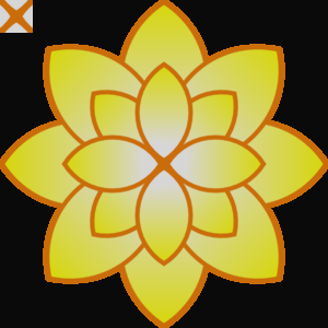 300x300 Basic Flower Clipart